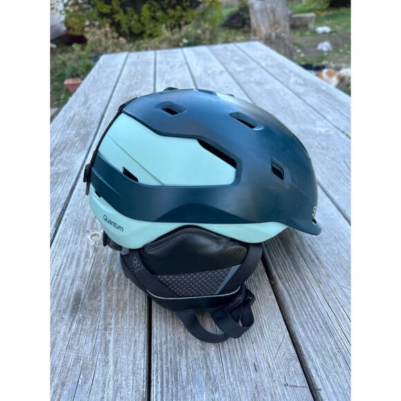 Smith quantum mips technology ski snowboard helmet adult small blue two tone - Picture 3 of 10